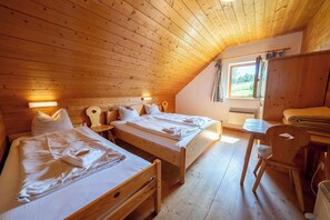 5 bedrooms, desk, iron/ironing board, WiFi