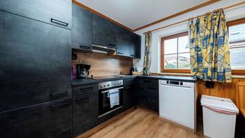 Kühlschrank, Ofen, Herdplatte, Geschirrspüler