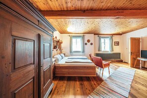 1 室のベッドルーム、アイロン / アイロン台、WiFi、ベッドシーツ