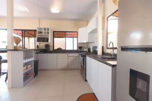 Microwave, oven, stovetop