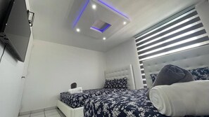 2 bedrooms, iron/ironing board