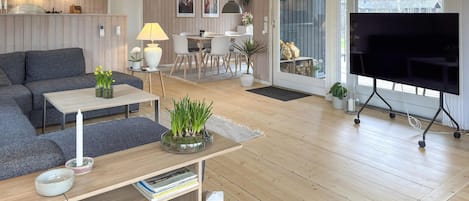 Télévision, cheminée