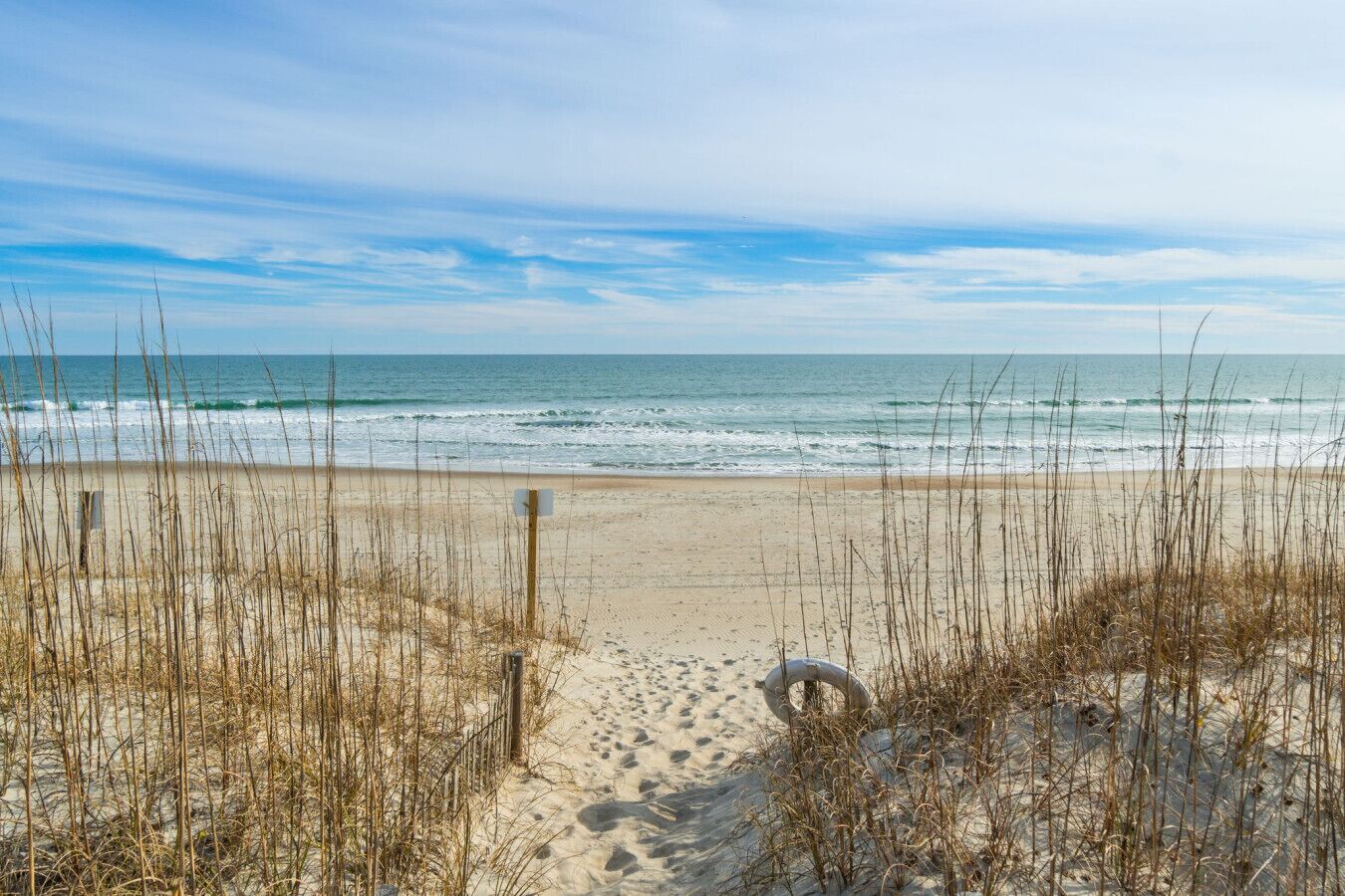 Beach nearby