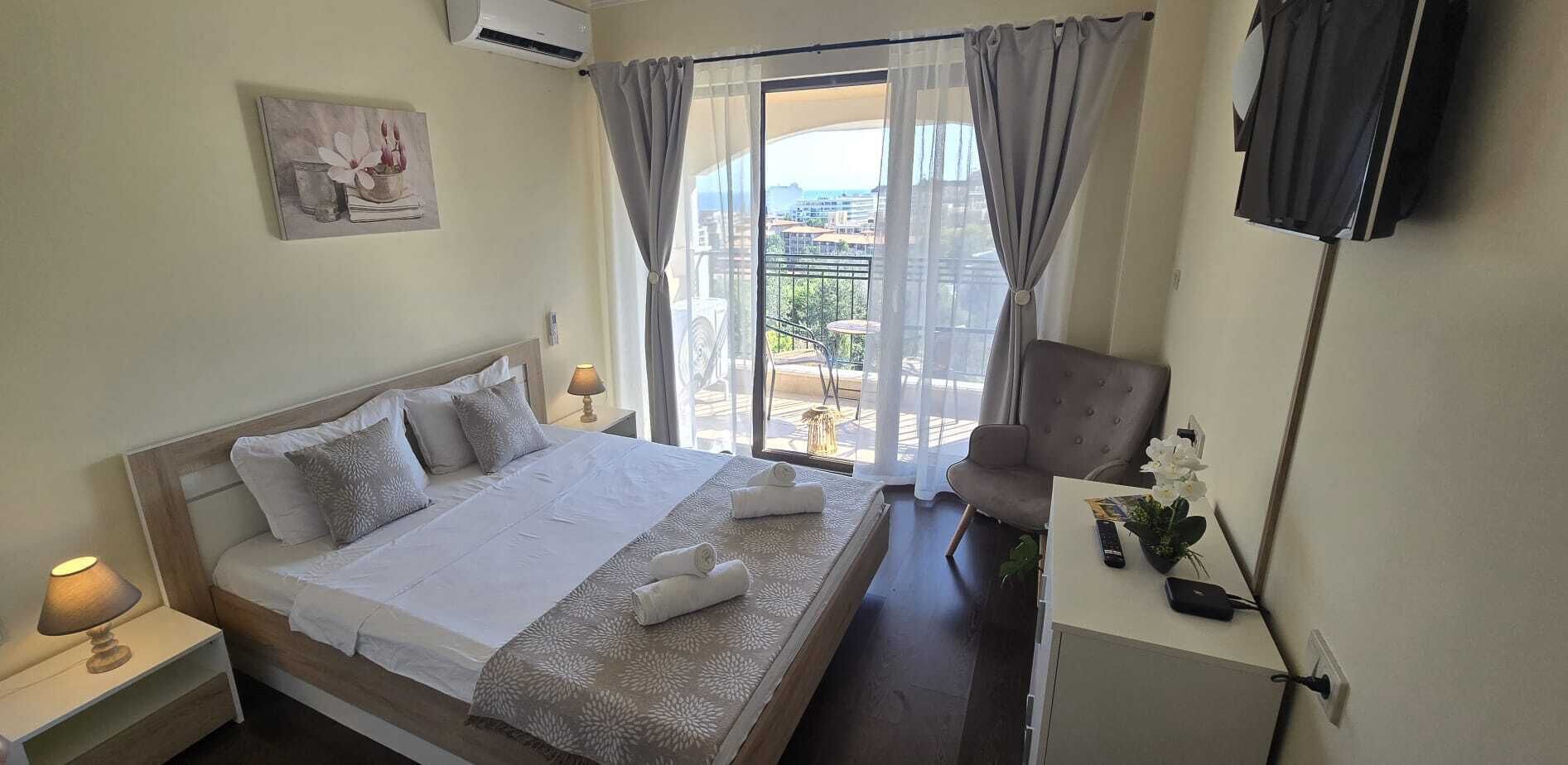 1 Schlafzimmer, Zimmersafe, Bügeleisen/Bügelbrett, Reisekinderbett