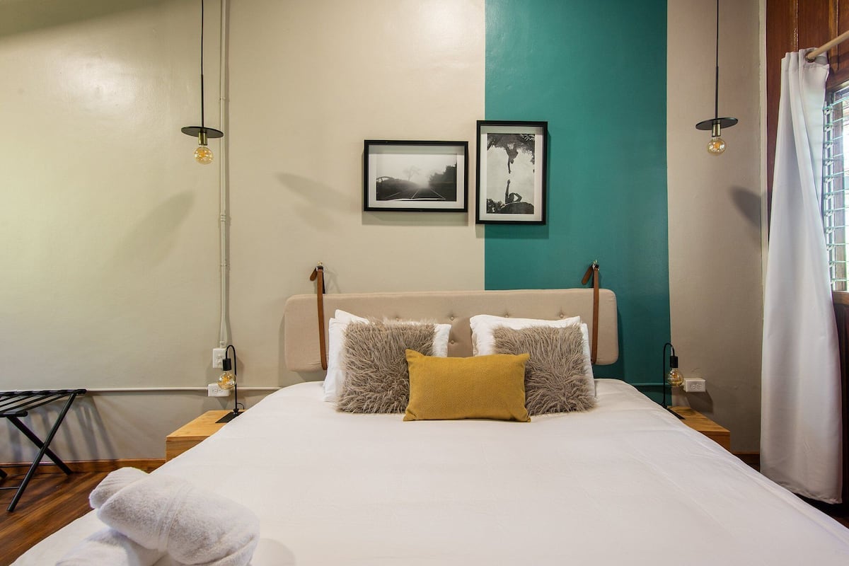 Classic Double Room, Garden View | Desk, laptop workspace, free WiFi