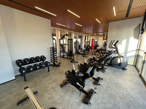 Estúdio luxo | Sala de fitness