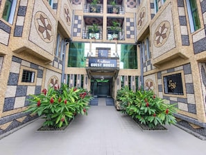 Interior entrance