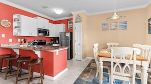 Condo, Multiple Beds, Patio (Romar Lakes A104) | Private kitchen