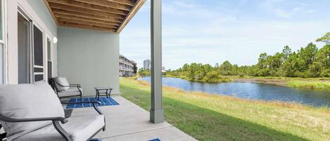 Lägenhet - flera sängar - uteplats (Romar Lakes A104) | Utsikt från rummet