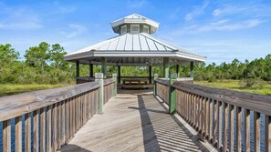 Property grounds - Cozy Family Home - Community Pool, Private Porch, 10-minute Walk to Beach (Orange Beach)