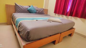 Deluxe Double Room, City View | Terrace/patio