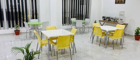 Daily self-service breakfast (INR 100 per person)