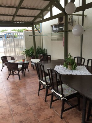 Outdoor dining