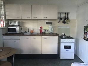 Microwave, oven, stovetop