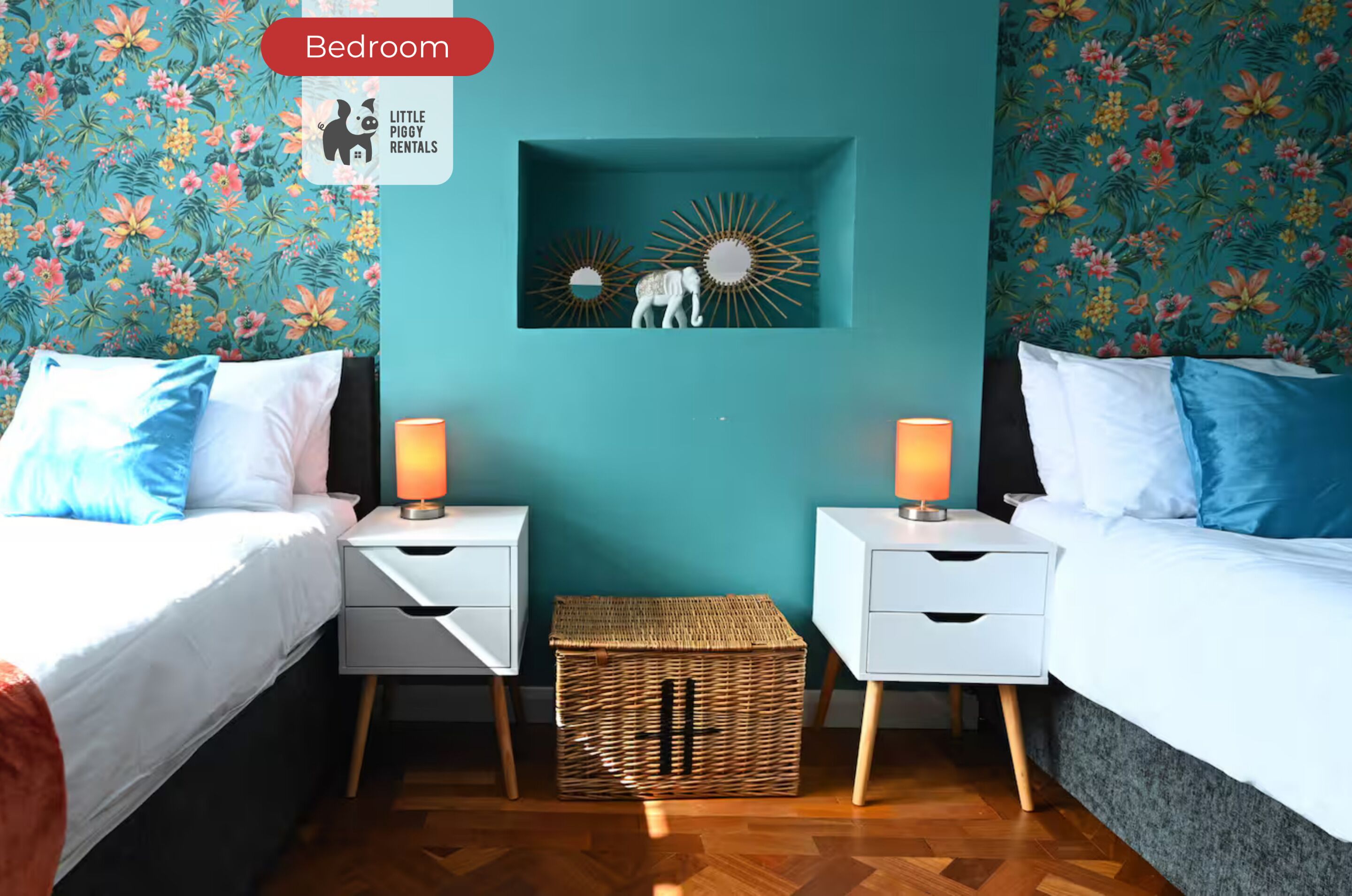 5 bedrooms, iron/ironing board, WiFi, bed sheets