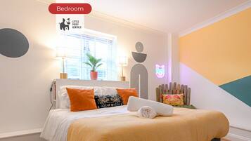 2 bedrooms, iron/ironing board, free WiFi, bed sheets