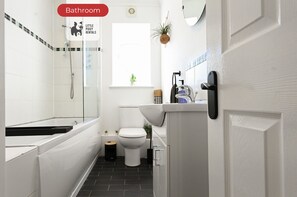 Hair dryer, towels