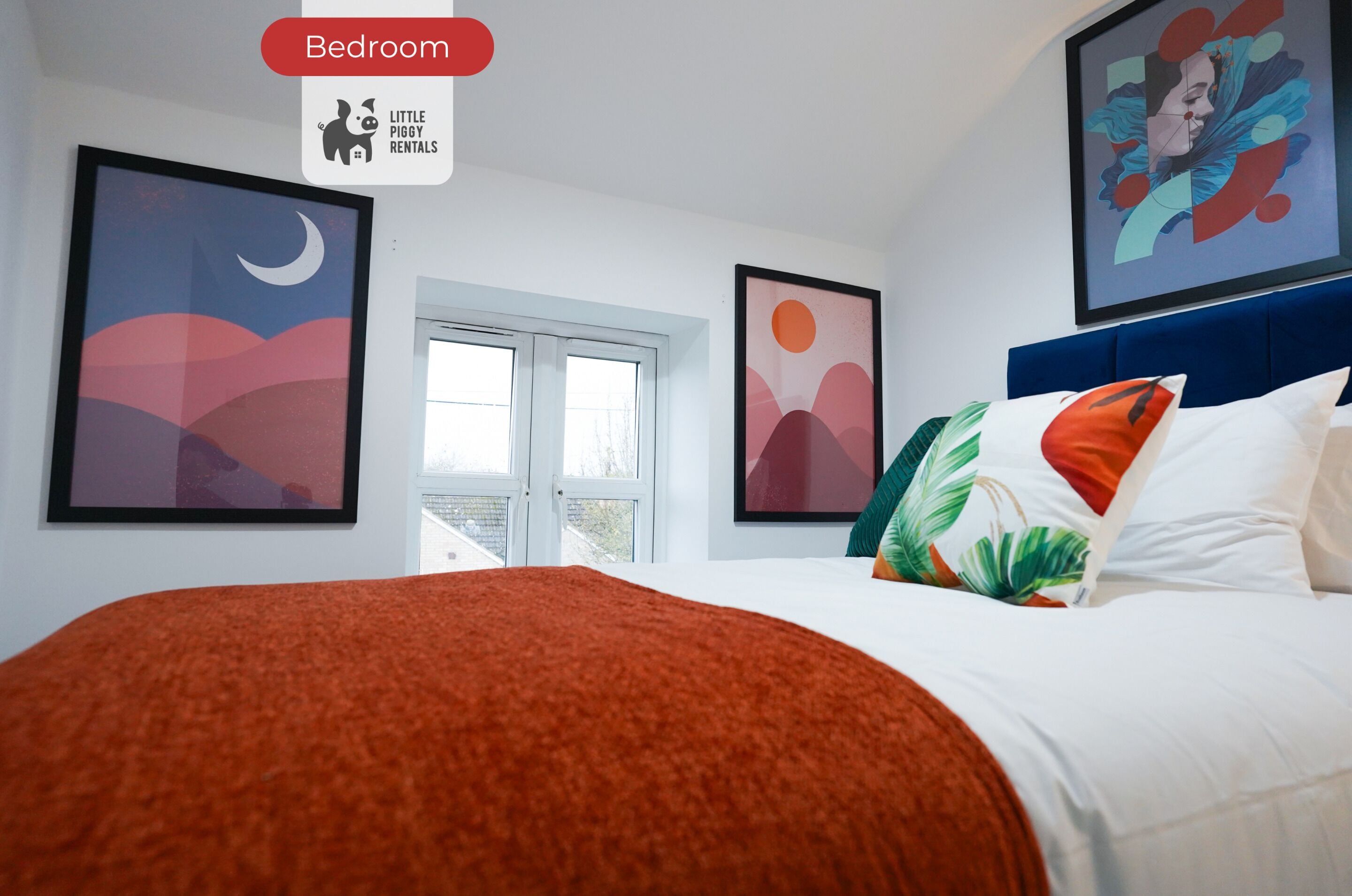 3 slaapkamers, een strijkplank/strijkijzer, gratis wifi, beddengoed