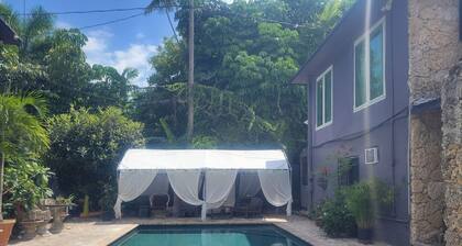 Furnished pool cottage in Coconut Grove! Biscayne Bay access at end of street!