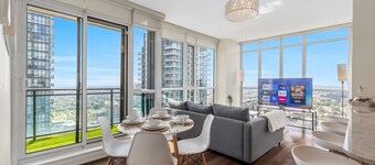 Luxury 2.5 Bedroom 2 Bathroom 1 Parking Spot Near SQ1 Condo Breathtaking Views!