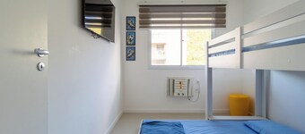 Apto c Piscina e Quadras no Recreio