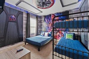 6 habitaciones, escritorio, wifi y ropa de cama 