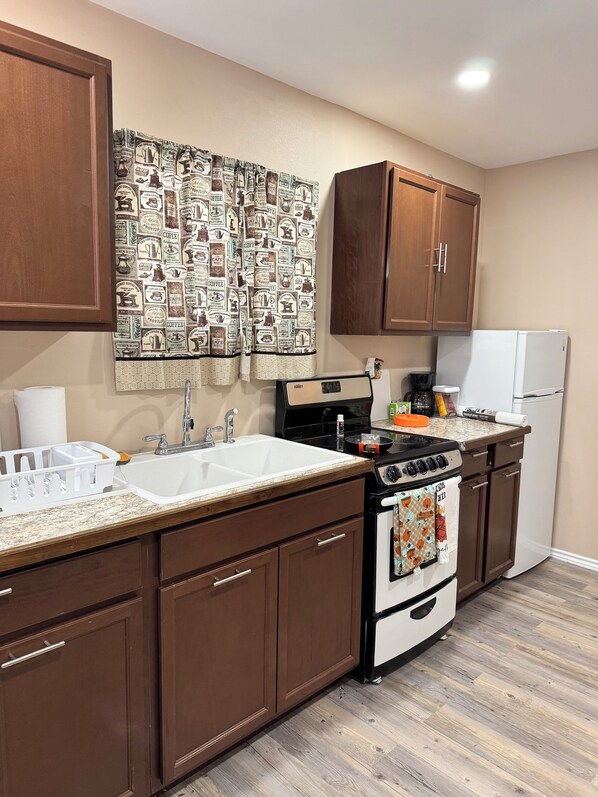 Microwave, oven, stovetop