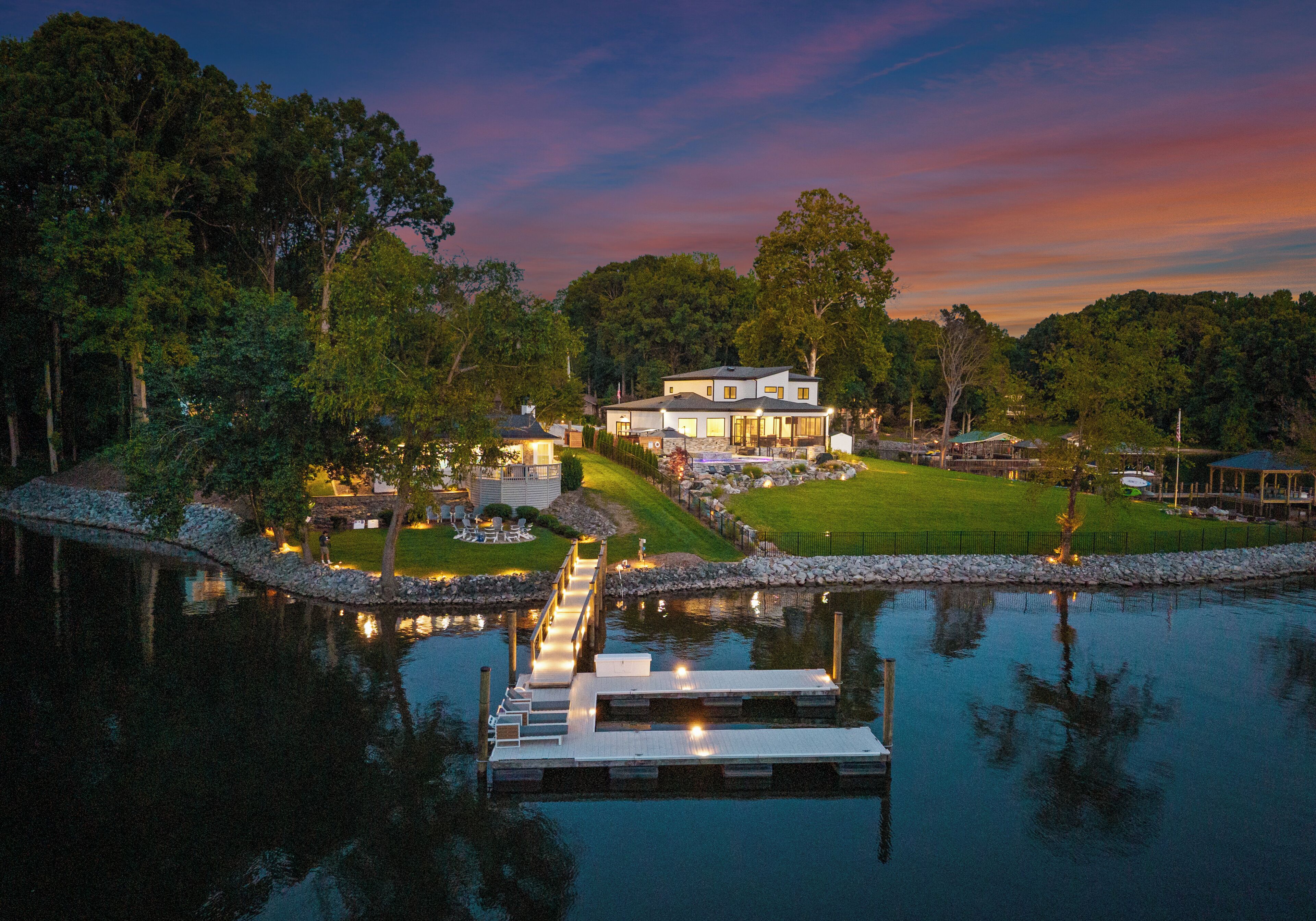 Enceinte de l’hébergement