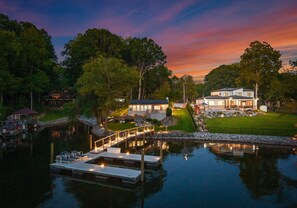 Property grounds - Sunset Retreat at the Lake | Sleeps 24 | Pool (Sherrills Ford)