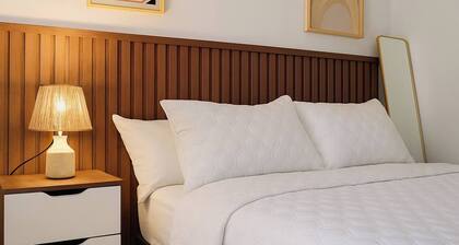 ¡Estudio moderno con encanto!