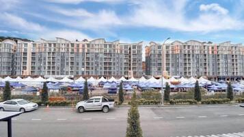 Uitzicht vanuit accommodatie