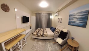 1 habitación, wifi y ropa de cama