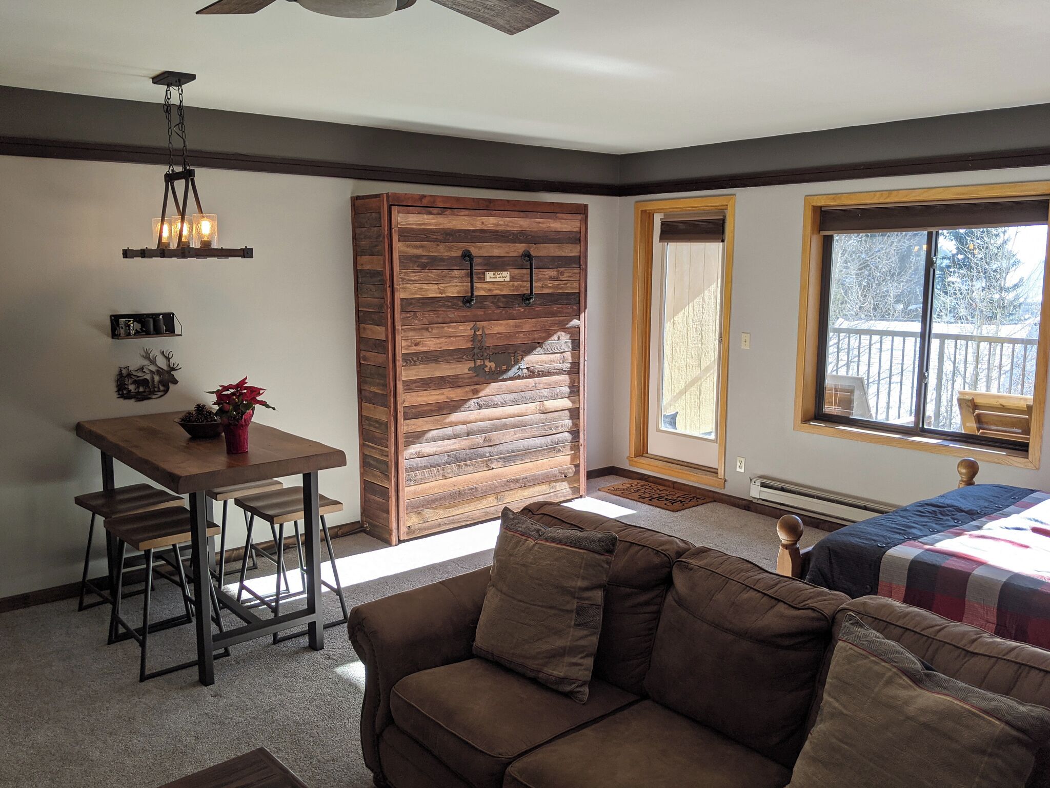 Façade de l’hébergement