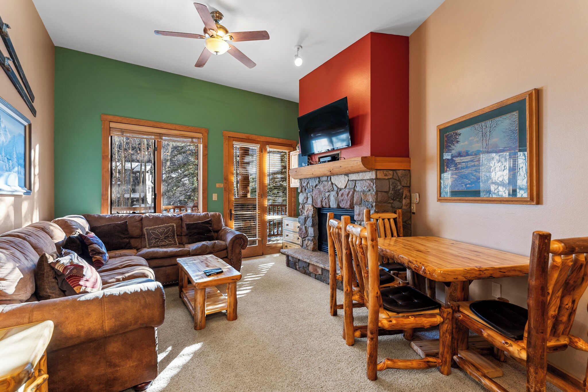 Fachada de la propiedad