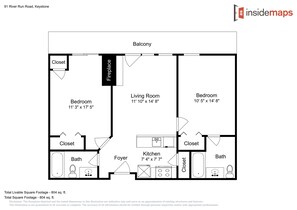 Apartment (2 Bedrooms) | Exterior - Arap Ldg #8134 (Keystone)