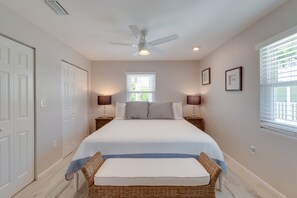 2 habitaciones, tabla de planchar con plancha, wifi y ropa de cama 