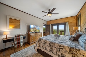4 bedrooms, free WiFi, bed sheets - Mountaintop Lodge with Views (Boone)