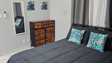 1 bedroom, iron/ironing board, WiFi, bed sheets