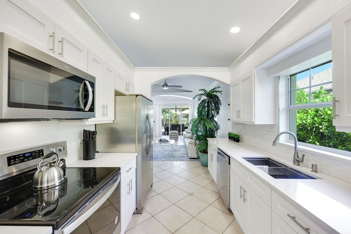 Photo 5 of NEW Coral Reef Retreat | Vanderbilt Beach 3BR, 2BA Private Pool