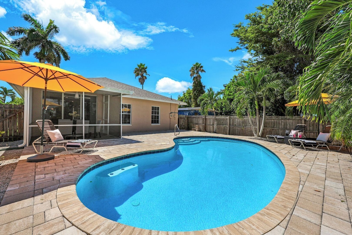 Photo 23 of NEW Coral Reef Retreat | Vanderbilt Beach 3BR, 2BA Private Pool