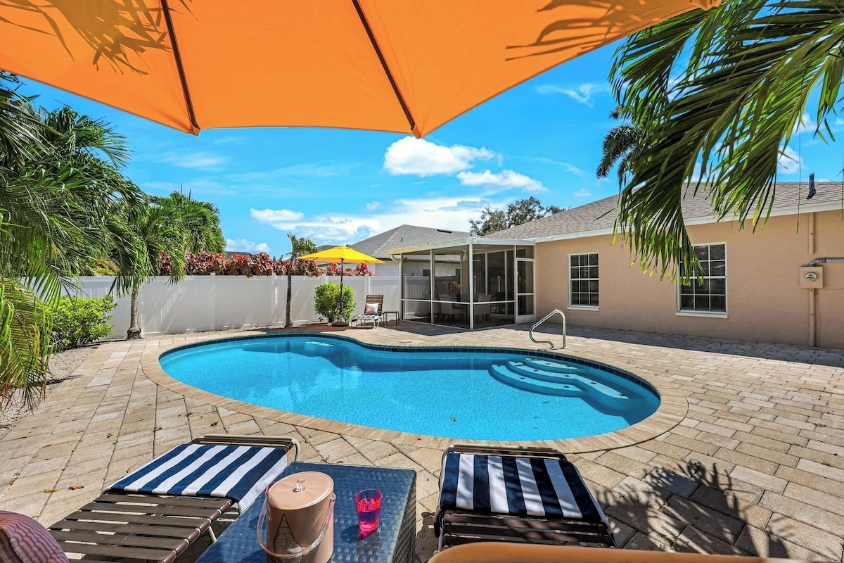 Photo 20 of NEW Coral Reef Retreat | Vanderbilt Beach 3BR, 2BA Private Pool