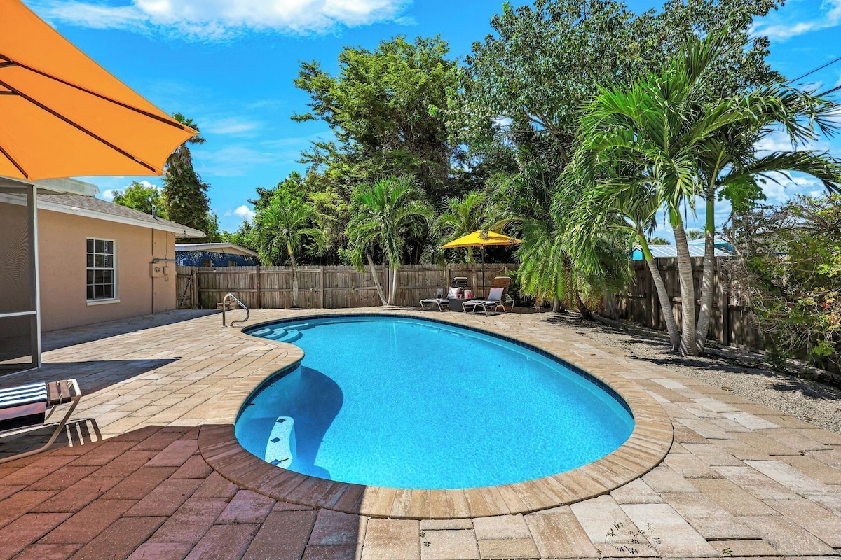 Photo 22 of NEW Coral Reef Retreat | Vanderbilt Beach 3BR, 2BA Private Pool