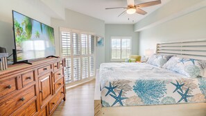 2 chambres, accès au Wi-Fi (inclus), literie fournie