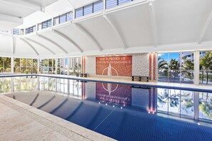 Indoor pool, outdoor pool - Ocean View Escape –33rd Floor– Chevron Renaissance (Surfers Paradise)