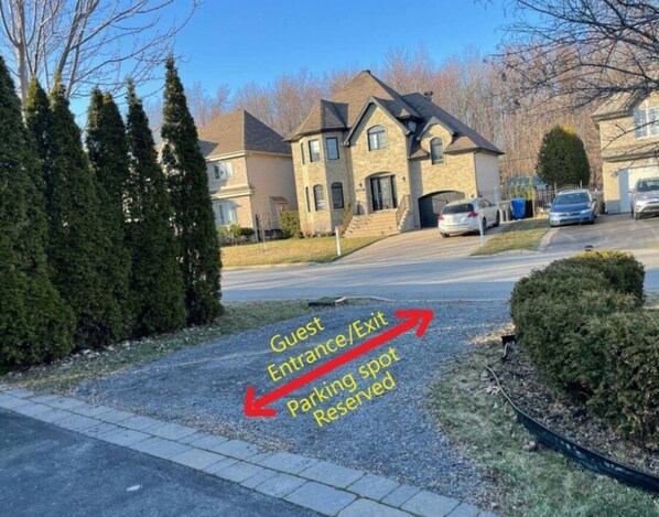 Enceinte de l’hébergement