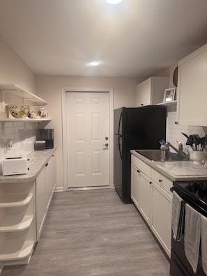 Microwave, oven, stovetop