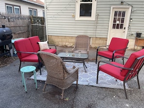 Terrace/patio - Wonderful apartment in charming Providence (Providence)