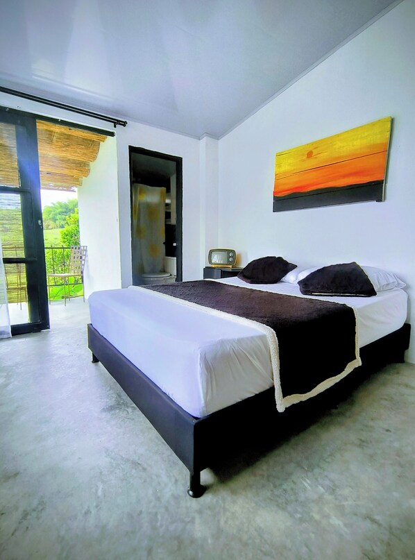 Comfort Double Room, Balcony, Hill View | Laptop workspace, free WiFi - Betania alojamiento rural (Circasia)