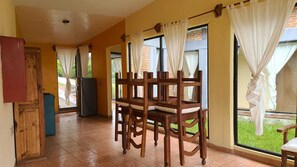 Basic Cabin, Balcony | Private kitchen - Cabañas Entrada a la Sierra (Zacapoaxtla)