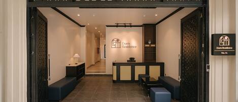 Façade de lâhĂ©bergement